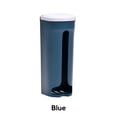 thumbnail image 3 of Yuarrent Estante de almacenamiento de bolsas de plástico con tapa para colgar en la pared, contenedor extraíble para cocina, dispensador de Organizadores de utensilios de cocina Azul, 3 of 6