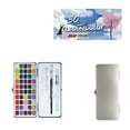 thumbnail image 1 of UOYOTT 50/72/90 Colors Pure Water Color Paint Set Metal Iron Box Watercolor, 1 of 5