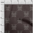 thumbnail image 1 of oneOone Cotton Poplin Fabric Bird Artistic Sashiko Print Fabric Prints by Yard 56 Inch Wide, 1 of 4