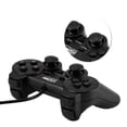 thumbnail image 3 of 2 piezas de controlador de juego con cable USB universal, doble vibración y doble joystick para PC, 3 of 11