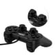 thumbnail image 3 of 2 piezas de controlador de juego con cable USB universal, doble vibración y doble joystick para PC, 3 of 11