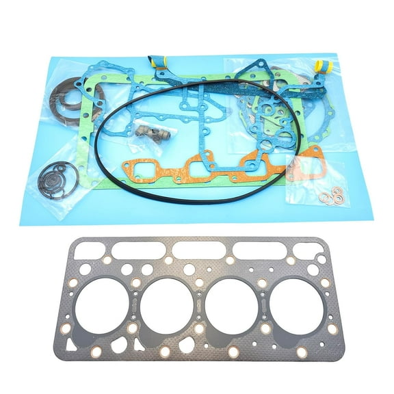 V1501 Full Head Gasket Set Kit for Kubota L345 L2602 L2802 L3202 L1500 L1501 Tractor Piston Diameter 76mm