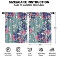 thumbnail image 2 of Blackout Kids Curtains,Pioneer Flower Floral Print Pattern Childrens Insulated Curtains Set Of 2,Bedroom Essentials,Toddler Room Decor 42"x54", 2 of 5