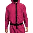 thumbnail image 3 of Licensed Squid Game Triangle Guard Adult Costume Jumpsuit & Mask LG-XL 42-46, 3 of 8