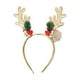 thumbnail image 2 of Oioii Christmas Headbands Party Favors Decoration Supplies Xmas Gifts Photo Booth Xmas Tree Snowman Reindeer Antlers Santa Hat, 2 of 6