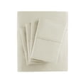 thumbnail image 4 of Madison Park 6-piece 800 Thread Count Cotton Blend Sateen Sheet Set, Cal King - Ivory, Resistant to fading, shrinking and wrinkles, 4 of 7