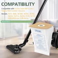 thumbnail image 2 of 10 Pack Style MM Vacuum Bags Compatible with Eureka Style MM Eureka Mighty Mite 3670 and 3680 Series Canister Vacuums, Replaces Part # 60295, 60295A, 60295B 60295C, 60296 & 60297A, 2 of 8