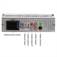 thumbnail image 3 of Radio para Coche de 4,1 Pulgadas, 1 DIN, Pantalla Táctil, Estéreo, Radio FM, Reproductor MP5, Bluetooth, Compatible con Cámara de Visión Trasera., 3 of 5