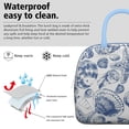 thumbnail image 3 of Lunch Bag Lunch Box for Women Reusable Insulated Lunch Bags,Water-Resistant Sea Shell Starfish Beach Pattern Cooler Lunch Tote Bag, Large Capacity for Work Travel Picnic, 3 of 6
