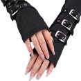 thumbnail image 4 of Ruiboury Femmes Gants Long Bras Trou Extensible pour Accessoires Costume Type 2, 4 of 6