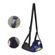 thumbnail image 1 of Black Starry SkyColorful reposapiés cómodo colgador Durable Oxford reposapiés hamaca para avión tren, 1 of 5