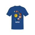 thumbnail image 2 of NASA Watercolor Planets T-Shirt Men, 2 of 3