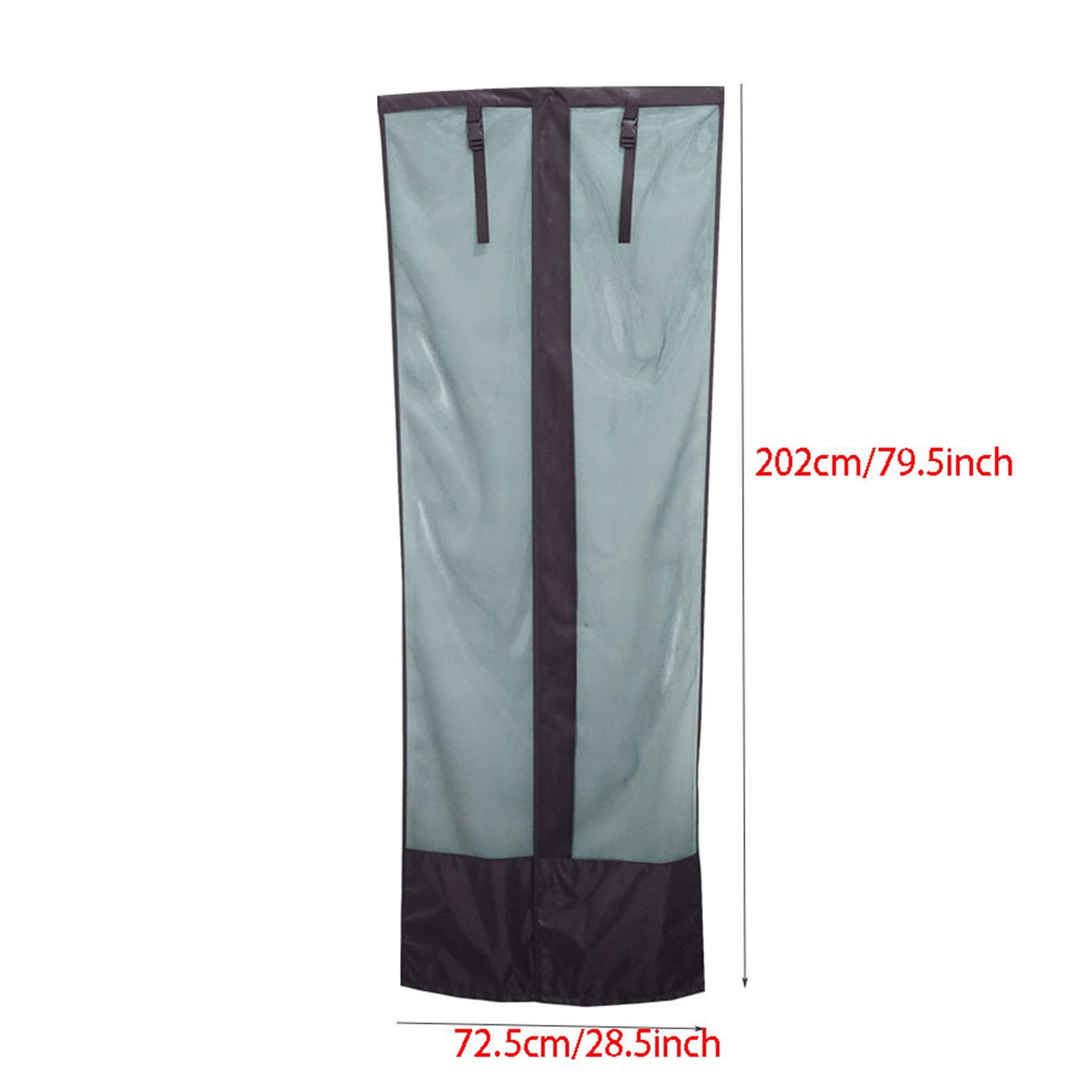 Cevemin Heavy Duty RV Magnetic Screen Door Curtain - Pet-Proof Mesh with Magnetic Closure for Camping, 79.5x28.5in, Tear-Resistant & Bug-Free RV Accessories