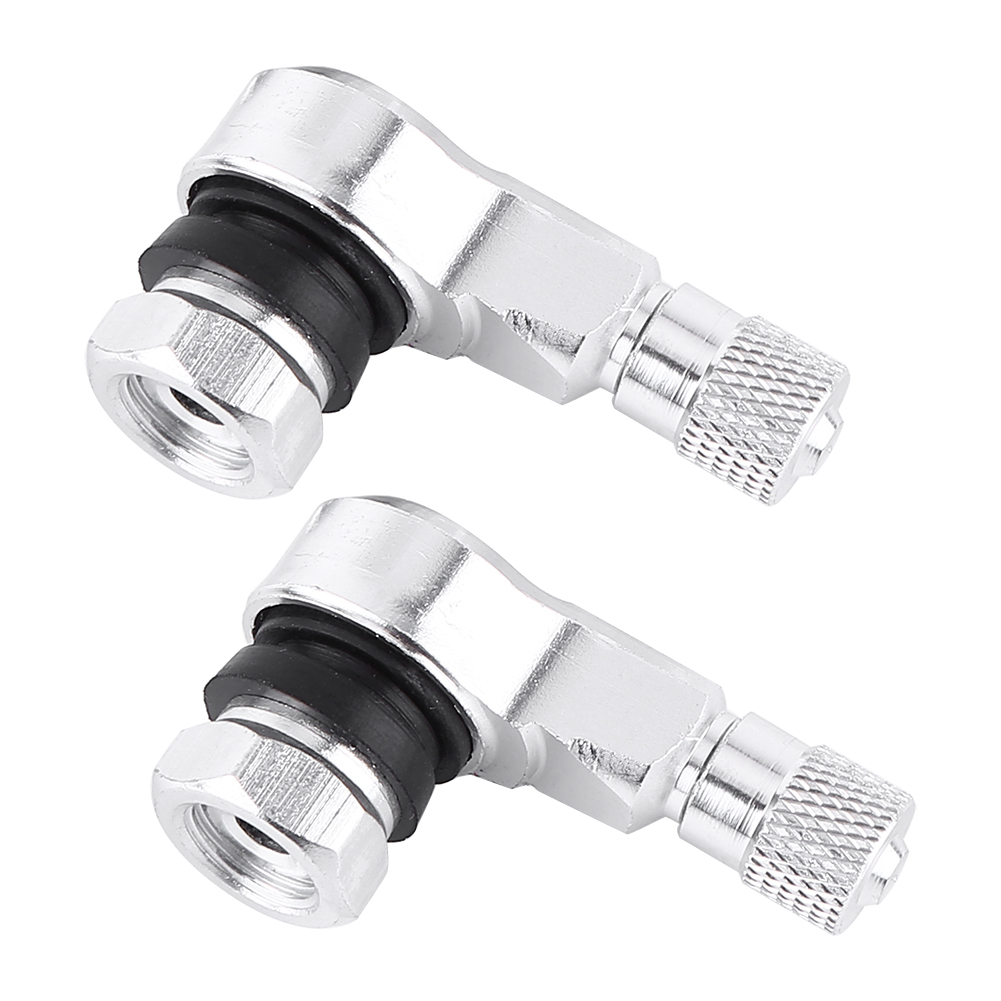 LYUMO 2pcs 11.3mm Universal Motorcycle Aluminum Alloy Wheel Tire Valve