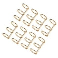 thumbnail image 4 of Connected Rings, Binder Rings DIY Beautiful Colors Segmented  For Photo Albums For Desk Calendars For Hand Book Gold,Silver,Black, 4 of 8