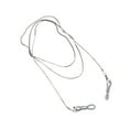 thumbnail image 1 of Shisuyan Chaîne de Lunettes Rétro Lunettes de Soleil Lunettes de Lecture Retenue Sangle Lunettes Cordon Cordon (Argent), 1 of 5