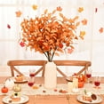 thumbnail image 5 of Fall Decor, Fall Leaves Stems, 8'' Fall Floral Stems, Autumn Decorations for Home Vases Table Fall Floral Arrangements Thanksgiving Halloween Decor, 5 of 5