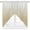 Beige, variant on Brown Beige Ombre Swag Curtains Valance For Kitchen Windows, Abstract Modern Art Gradient Wide Rod Pocket Curtain Drapes, Bedroom Bathroom Cafe Living Room Light Filtering Drapery Panels, 72"W x 36"H