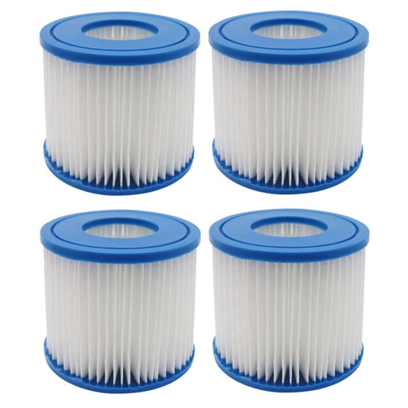 4 Pack Swimming Pool Filter Summer Wave Type D For SFS-350 RX-600 RP-350 RP-600