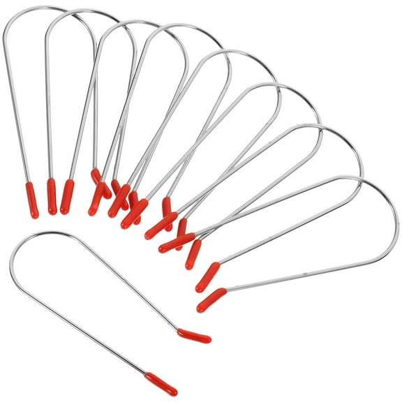 PAMINGONO Stainless Steel Curler Clips 16Pcs 2 75X1 26X0 12in