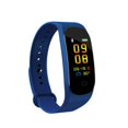 thumbnail image 2 of Smart Watch Bluetooth Sports Fitness Tracker Detector de frecuencia cardíaca Recordatorio de llamada Pulsera impermeable Smartwatch, Azul sidaley EL001063-02, 2 of 2