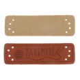 thumbnail image 4 of Etiqueta de Cuero PU Sunnimix en Relieve Artesanal Hecha a Mano 40 Piezas, 4 of 8