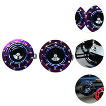 Worgeous Extra Loud Air Horn Increase Sound 1 Pair Purple Iron