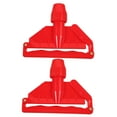 thumbnail image 6 of HONMEET 2-Pack Red Plastic Mop Handle Clips Replacement Holder, and Versatile for Home Cleaning Tools, 6 of 8
