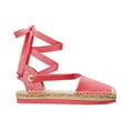 thumbnail image 2 of Michael Kors Women's Yara Espadrille Tie-Up Sandals Pink 10M B4HP, 2 of 2