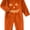 Ginger, variant on Pumpkin Halloween Costume for Adult, Onesie Long-Sleeve Hooded Loungewear, Cute Jack-O-Lantern Cosplay Sleepwear for Halloween Holiday Party