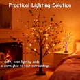 thumbnail image 5 of Lighted Berry Blossom Tree with 24 LED Beads and 48 Red Berries – Warm White Glow, Decorative Tabletop Christmas Tree for Living Room, Bedroom, Holiday & Home Decor, 5 of 6