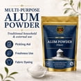 thumbnail image 4 of Spice Magic Food Grade White Alum Powder (Fitkari) | 8 oz (227 g) | Potassium Alum for Pickling & Food Preparation | Fine Powder, Resealable Pouch, 4 of 5