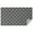 Dark Gray and, variant on Black White Triangle Checkered Pattern Rectangle Tablecloth 60"x120",Waterproof Polyester Rectangle Table Cloth, Wipeable Spillproof Polyester Tablecloth for Dining, Camping, Indoor and Outdoor