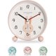 thumbnail image 1 of Educational Alarm Clock for Kids - Day/Night Easy to Set and Battery Operated Night Light Silent Non Ticking Travel Alarm Clock (Pink Rabbit), 1 of 4