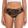 thumbnail image 1 of Balery Chicken Rooster Ropa Interior de Algodón para Mujer con Dibujo – Braguitas Cómodas y Elásticas, Estilo Clásico-X-Large, 1 of 6