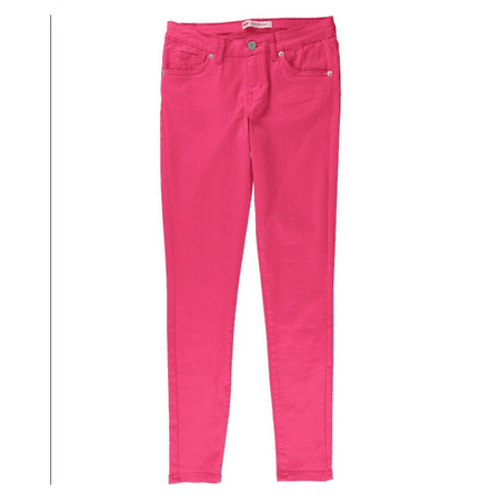 Levi's Girls' 710 Super Skinny Fit Soft Brushed Jeans,PINK 14