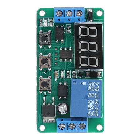 Delay Relay Timer Relay Timer Control Switch Relay Module Timing Relay ...
