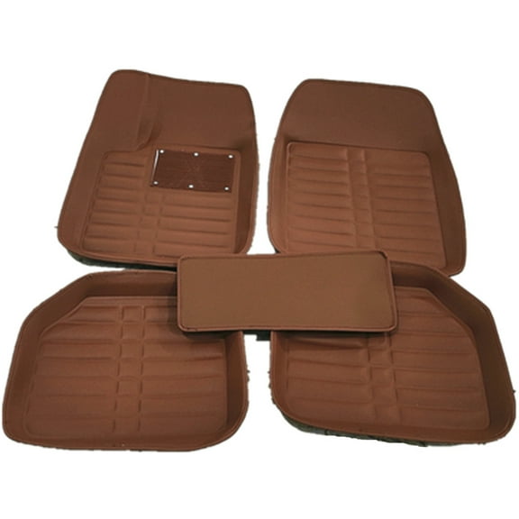 Phyun Car Floor Mats Front & Rear Liner Waterproof All Weather 5Pc Universal Auto Mat
