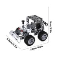 thumbnail image 3 of Cameland Children's Nut Disassembly Toy Metal Assembly Engineering Car Toy Creatives Model Building Blocks Children's Excavator Gift Bulldozer, 3 of 7