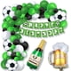 thumbnail image 1 of Kit de globos para fiestas de cumpleaños, fútbol, 84 unidades, lámina de látex verde, 1 of 4