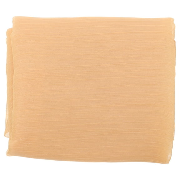 ELAYARD Soft Breathable Beige Organza Fabric for Sewing Multi Function Dress and Craft Use