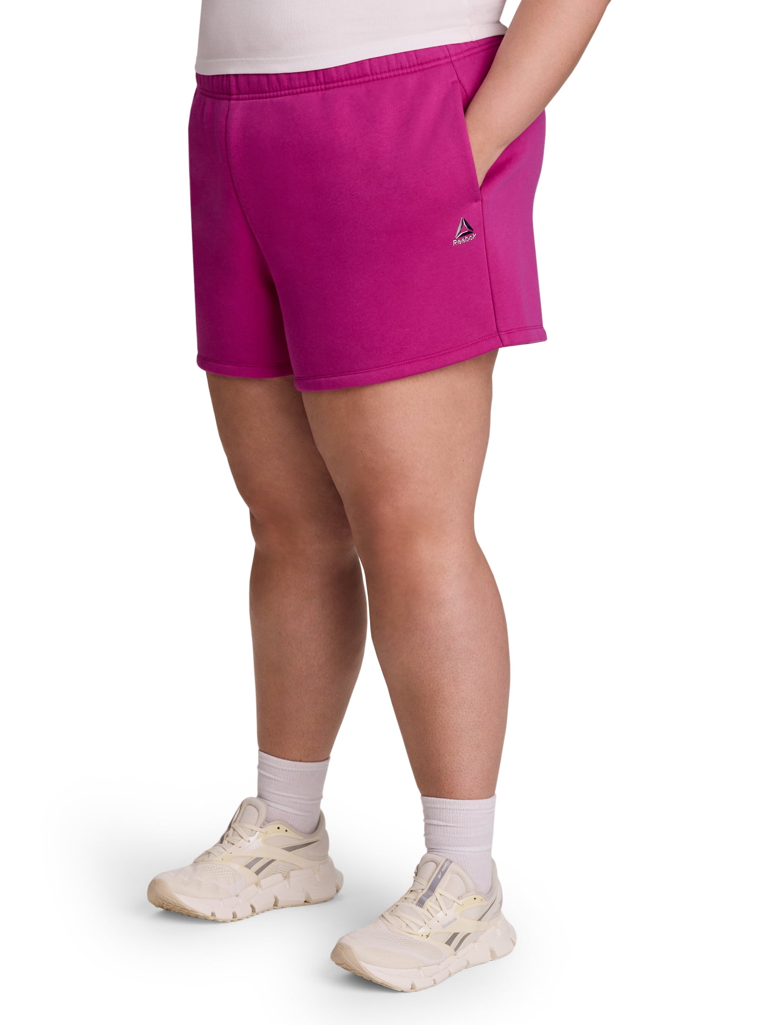 Reebok Women's and Women's Plus Game Day Fleece Lifestyle Short, Sizes XS-4X