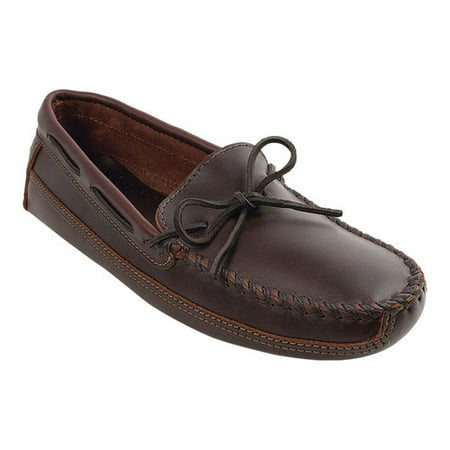 Men's Double Bottom Cowhide Driving Moc (Best Shoes For Driving Lesson)