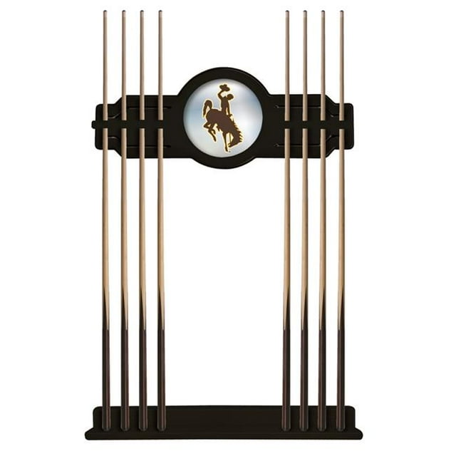 Holland Bar Stool CueBKWymng Wyoming Cue Rack in Black Finish