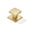 Brushed Brass, variant on 10-Pack 1-1/2 Square Heavy Duty Solid Matte Black zinc backplates for Cabinet knobs Suitable for Dressers,Drawers and Kitchen Hardware