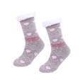 thumbnail image 2 of EQWLJWE Extra-warm Indoor Socks Women Bed Socks Warm Winter Gift Soft Floor Sock Socks Holiday Clearance, 2 of 2