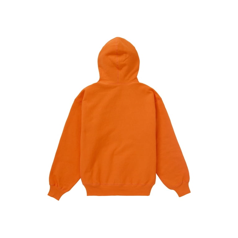 Supreme Men's Box Logo Hooded Sweatshirt (FW24) Dark Orange, from