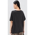 thumbnail image 3 of Remera Mujer Free People Nina Cuello en V Negra Talle L, 3 of 6