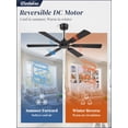 thumbnail image 3 of Ventilador de Techo Fanbulous 132 cm, 6 Aspas, Motor DC con Control Remoto, 3 of 7