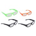 thumbnail image 1 of Gafas De Eclipse Solar, 4 Unidades De Gafas Protectoras Para Ver El Sol, Reducción De Rayos UV, Excelentes Filtros Para Exteriores, 1 of 7